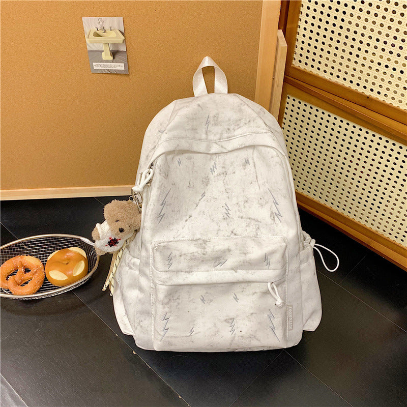 Stylische lässige Blitzdruck-Rucksack