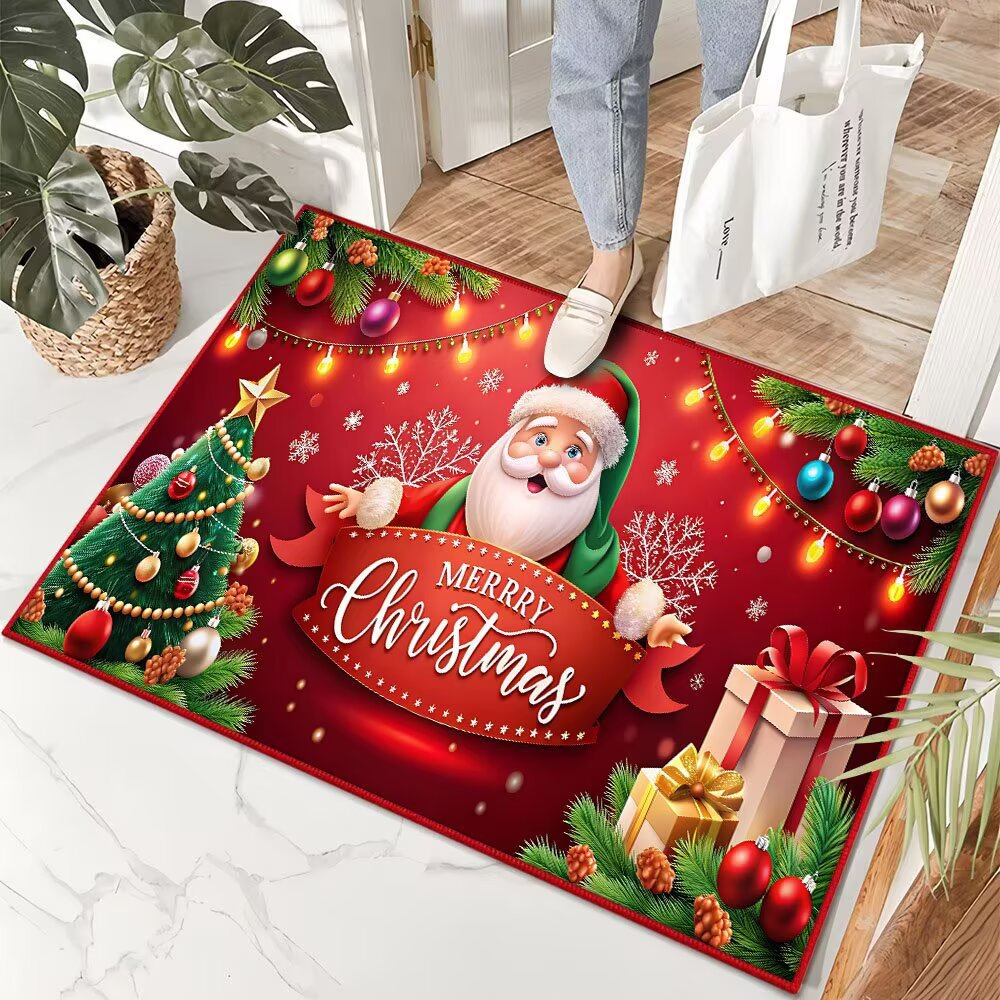 Weihnachtliche dekorative Fußmatte Karnz