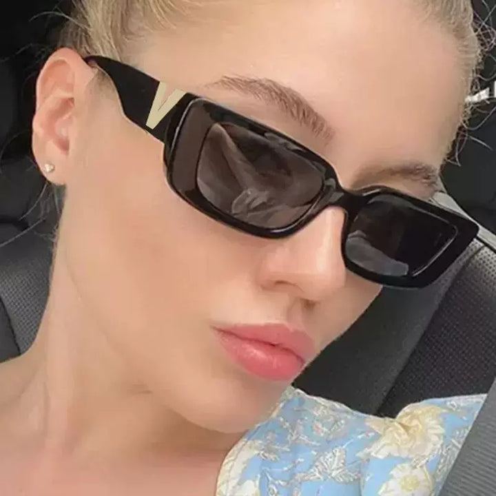 Vintage Katzenaugen-Sonnenbrille Karnz