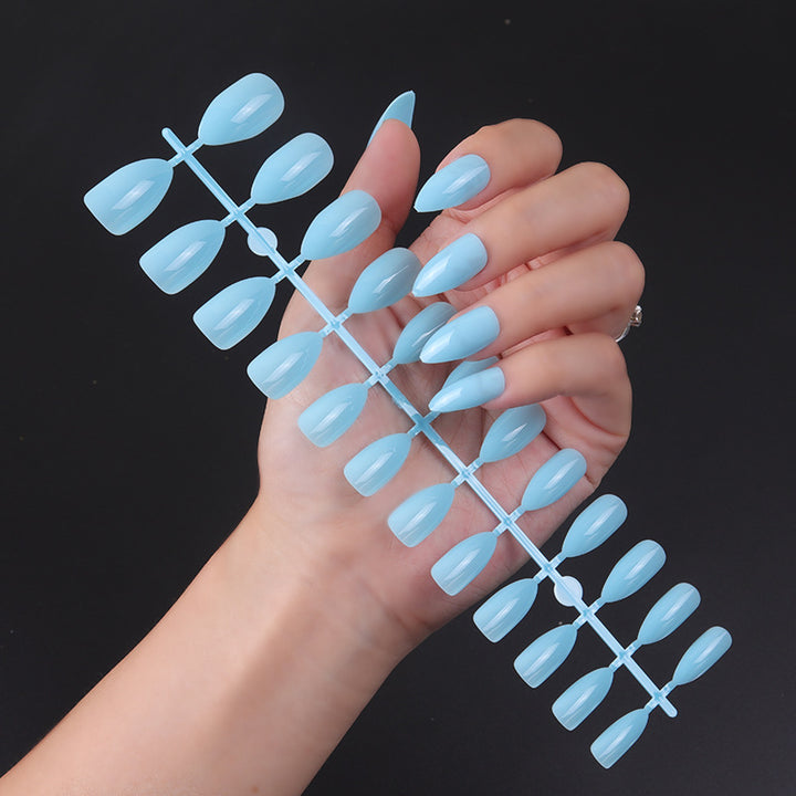 Premium Glossy Press-On Nail Tips Karnz