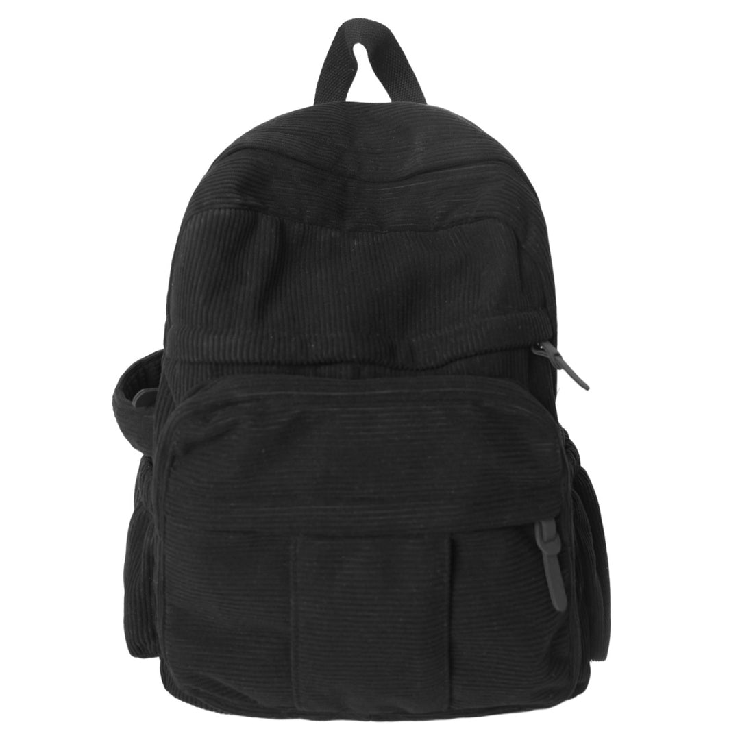 Texturierter Mehrfach-Taschen-Rucksack Karnz