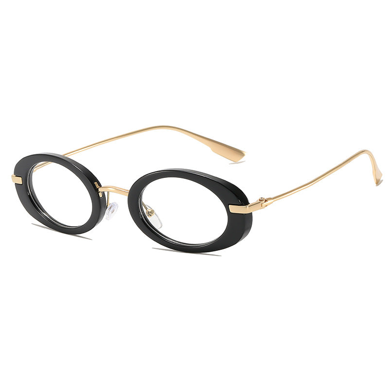 Elegante ovale Rahmen-Sonnenbrille Karnz