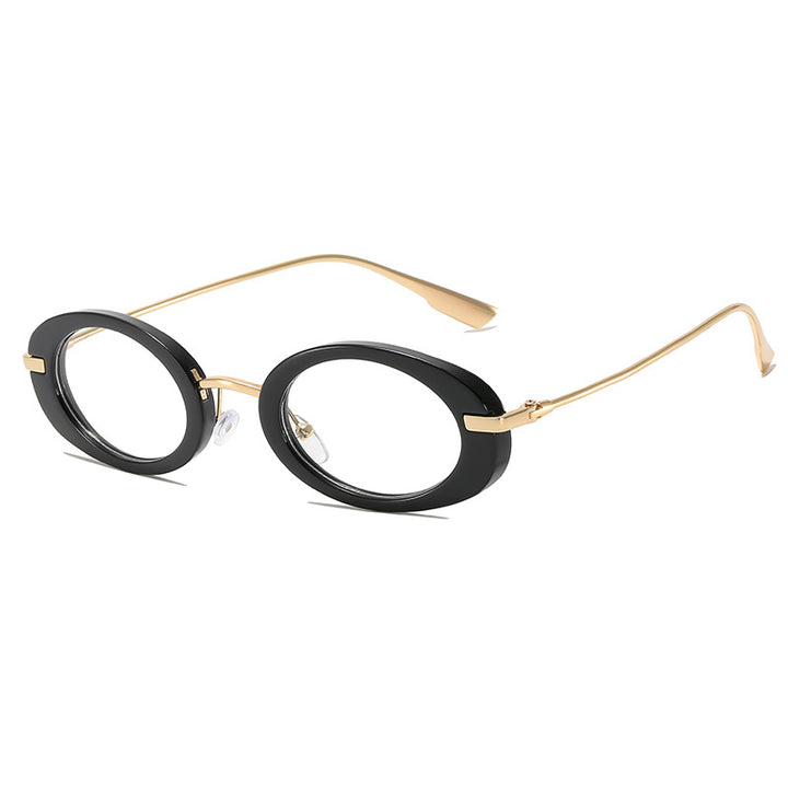 Elegante ovale Rahmen-Sonnenbrille Karnz