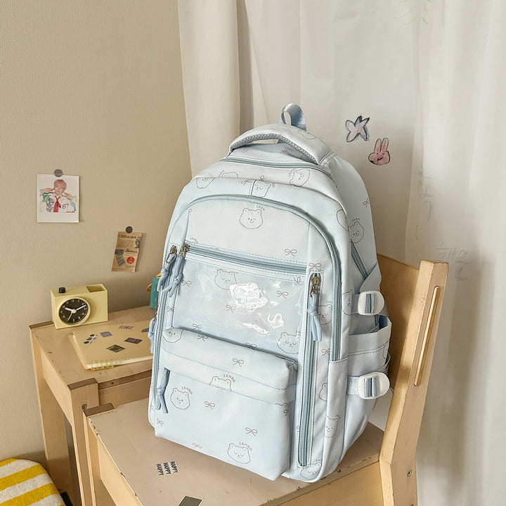 Niedlicher Cartoon-Printed Rucksack Karnz