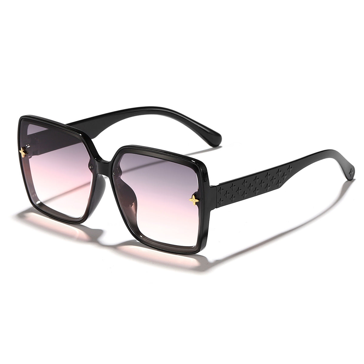 Damen oversized Sonnenbrille mit elegantem Rahmen und UV-Schutz Karnz