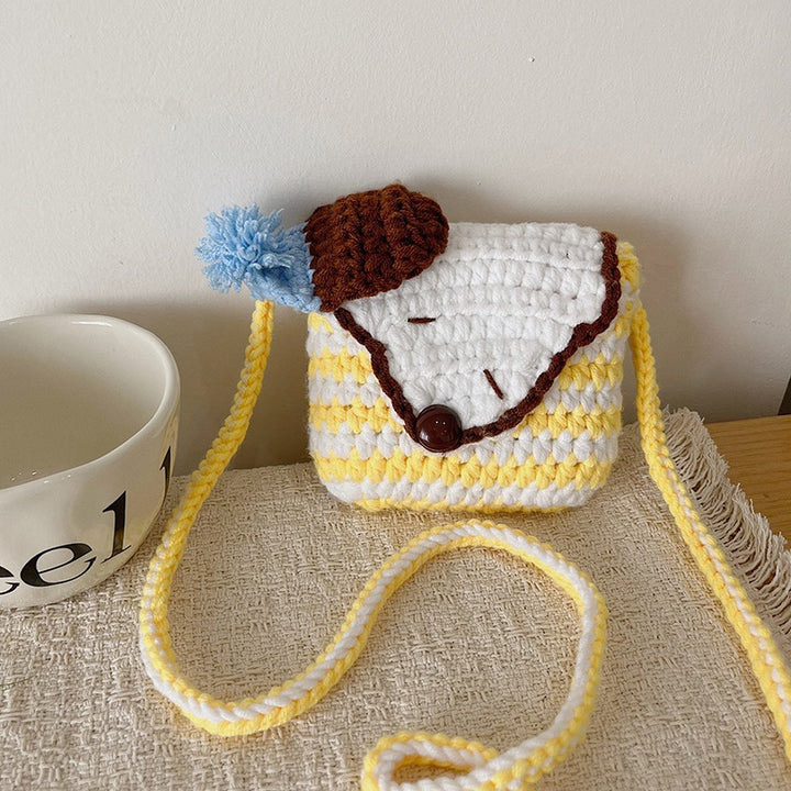 Funky Häkel Mini-Handtasche