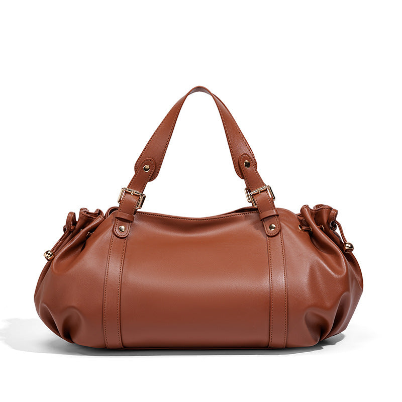 Stylische Lederhandtasche Karnz