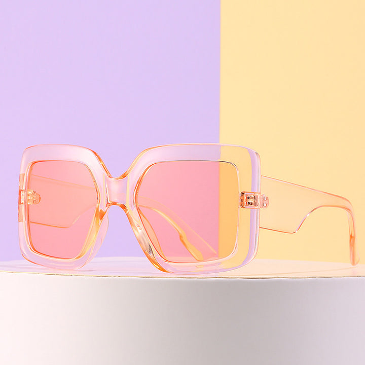 Überdimensionale Statement-Sonnenbrille Karnz