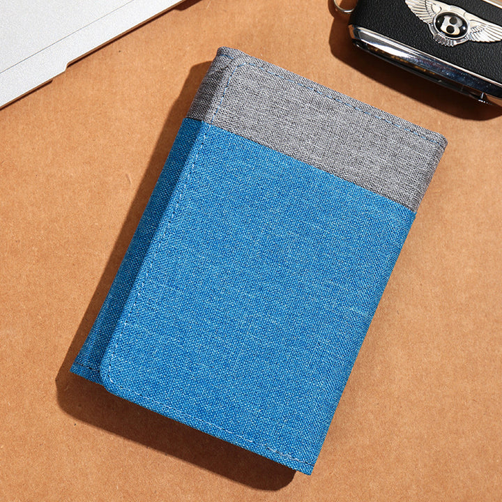 Minimalistische Stoffbörse