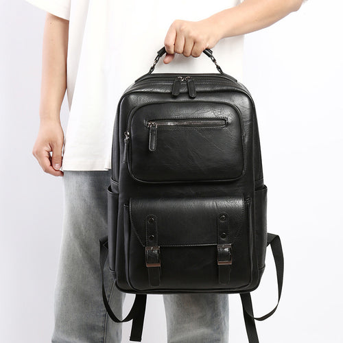 Premium Leder Organizer Rucksack Karnz