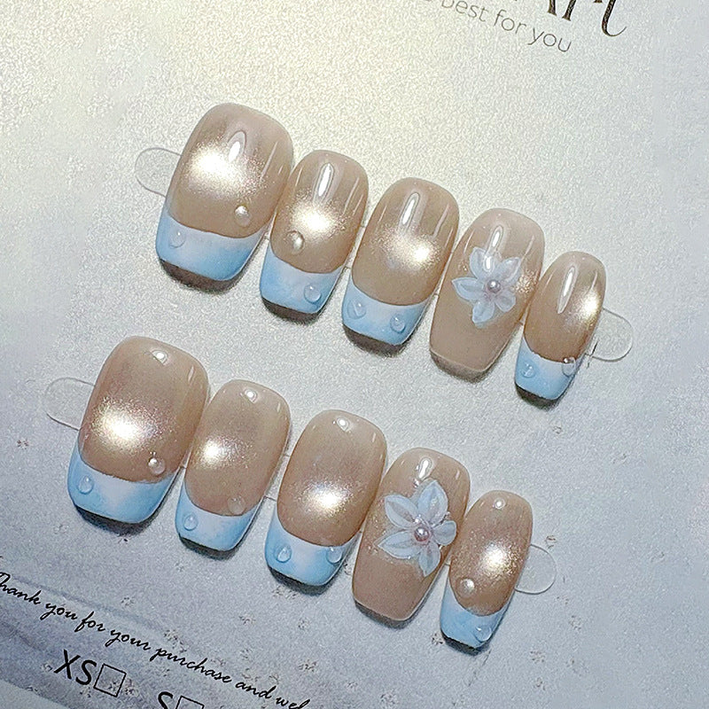 Dekoratives Press-On Nagelset Karnz