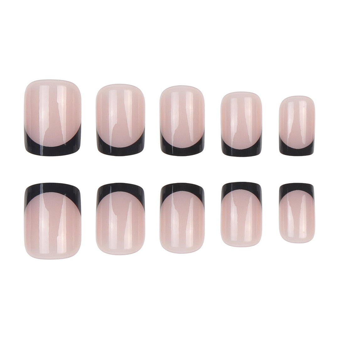 Elegante französische Spitze Nagelverstärkungen Karnz