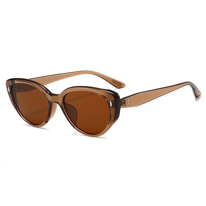 Retro-Inspirierte Katzenaugen-Sonnenbrille