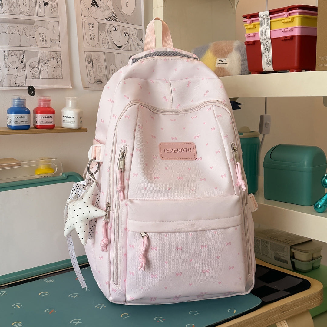 Verspielter bedruckter Rucksack