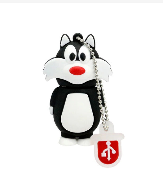 Cartoon Cat USB-Stick Karnz