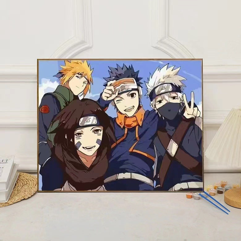 Anime-inspirierte Wandkunst Druck Karnz
