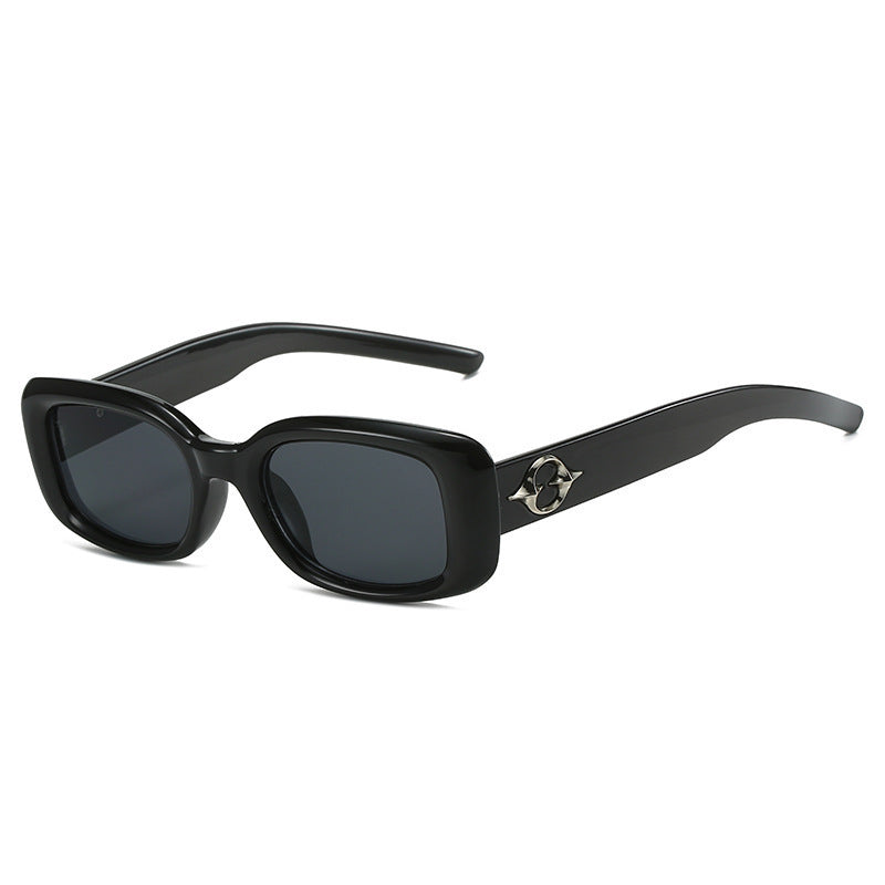 Damen trendige quadratische Sonnenbrille Karnz