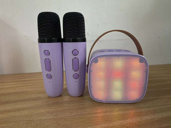 Tragbarer Bluetooth Karaoke Lautsprecher Karnz