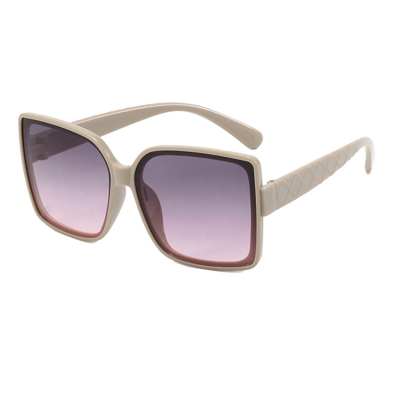 Damen modische quadratische Sonnenbrille mit elegantem Gestell Karnz