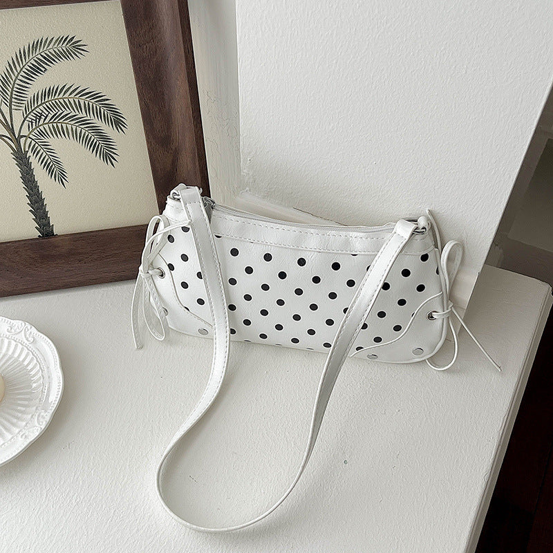 WoPolka Dot Muster Mini Handtasche Karnz