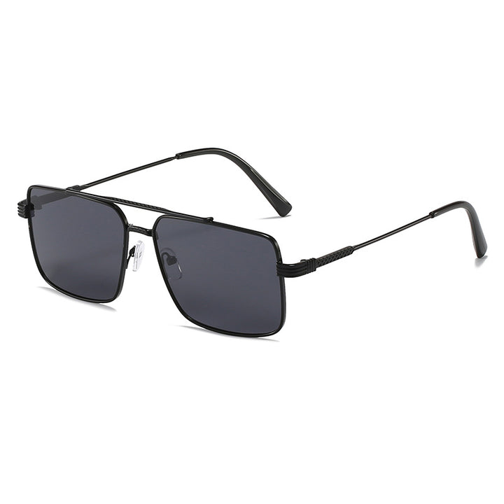 Elegante Übergroße Quadratische Rahmen Sonnenbrille Karnz
