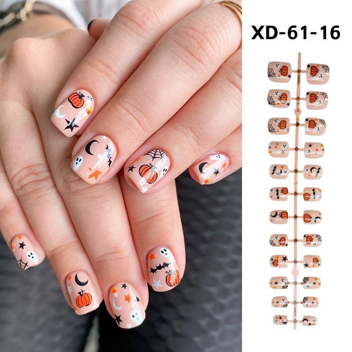 Kreatives Halloween Kunstnagelset Karnz