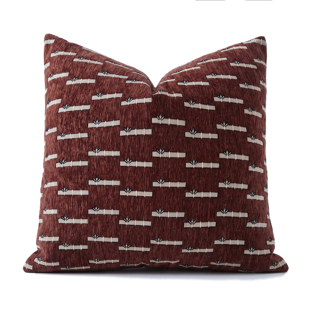 Designer Kissen mit geometrischem Muster