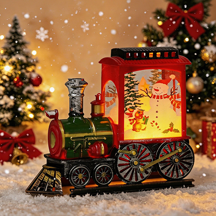 Weihnachtliche LED Zuglaterne Karnz