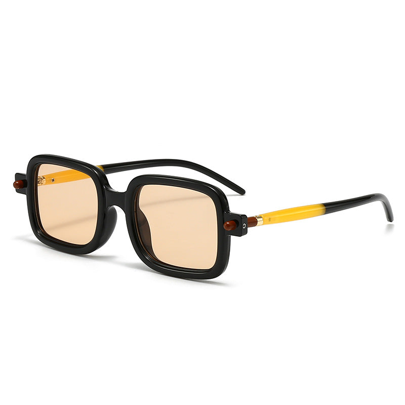 Damen modische quadratische Brille mit stilvollen Details Karnz