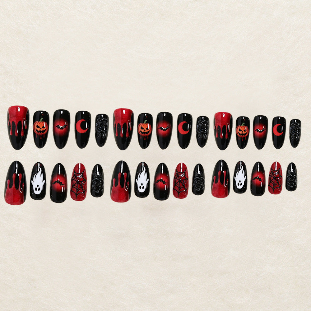 Festliches Halloween-Themen-Nagelkunst-Set Karnz