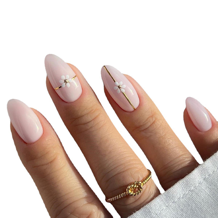Designer-Fake-Nägel mit Kleber-Karnz