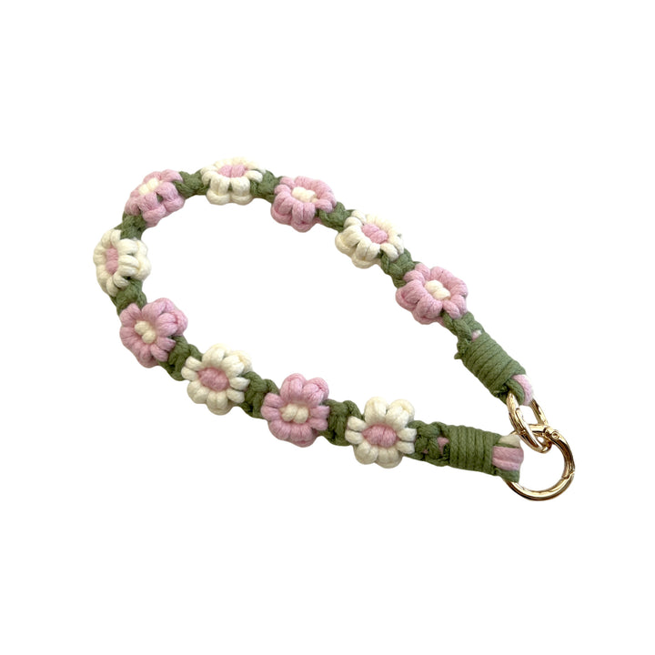 Blumenmuster Schlüsselanhänger Halter Karnz