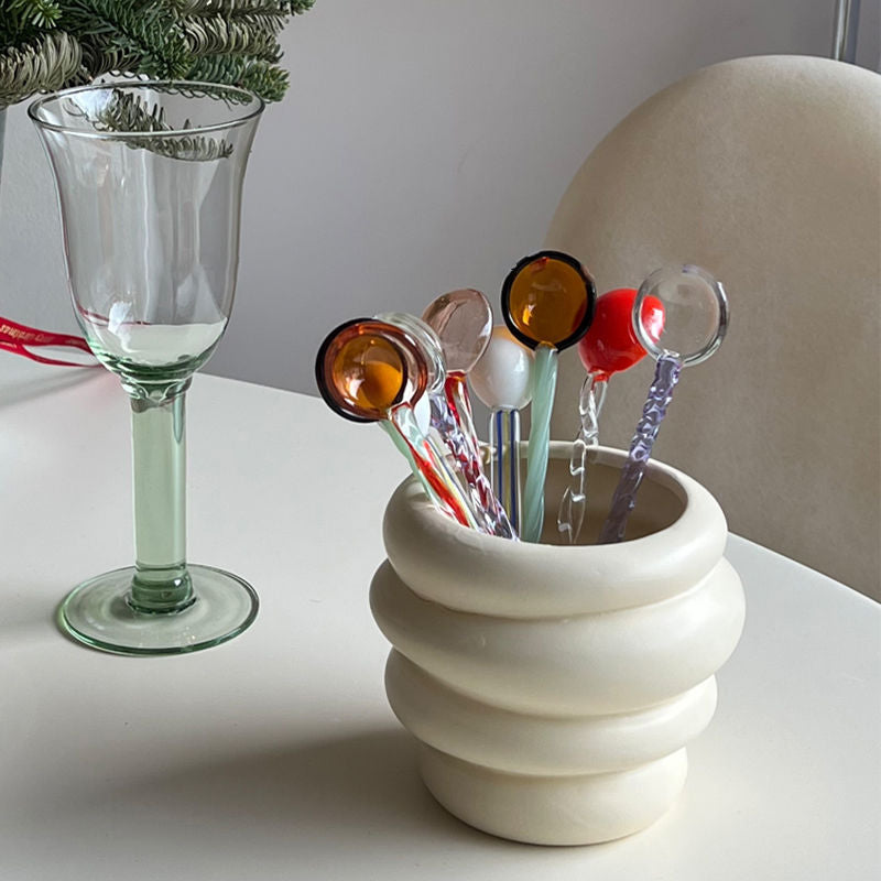 Künstlerische Blumenvase Karnz