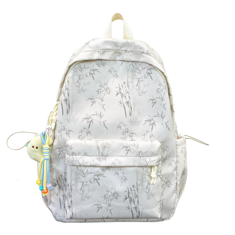 Stylischer Blumenmuster-Rucksack Karnz