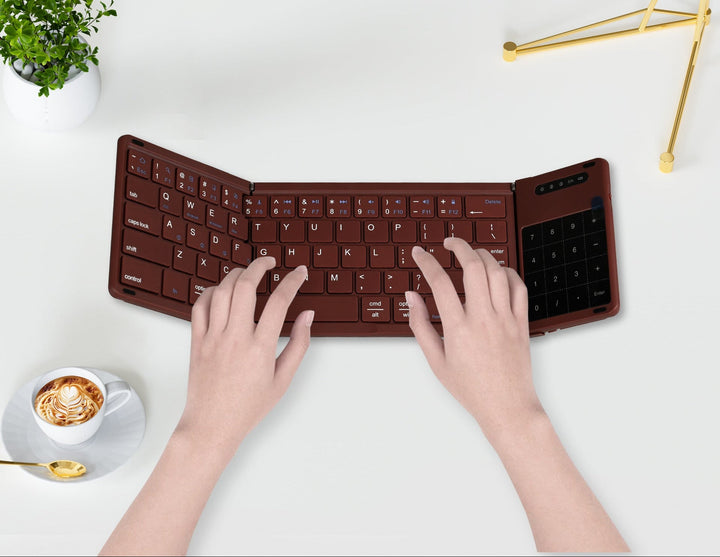 Tragbare Bluetooth-Tastatur Karnz