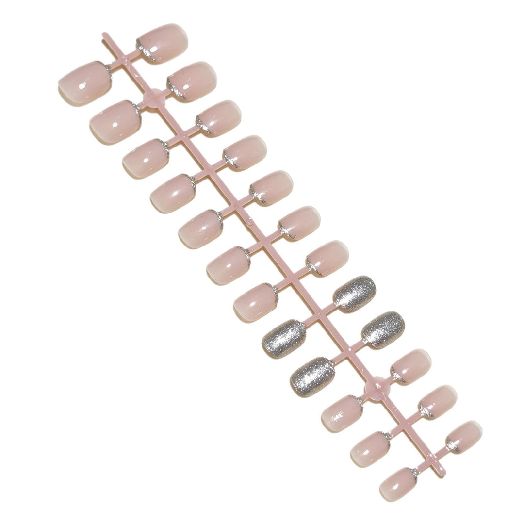 Elegante französische Spitze Nagelkunst Verlängerungen Karnz