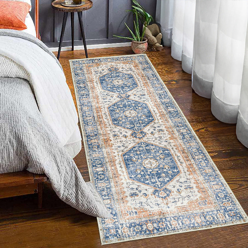Vintage-inspirierter floraler Musterteppich Runner Karnz