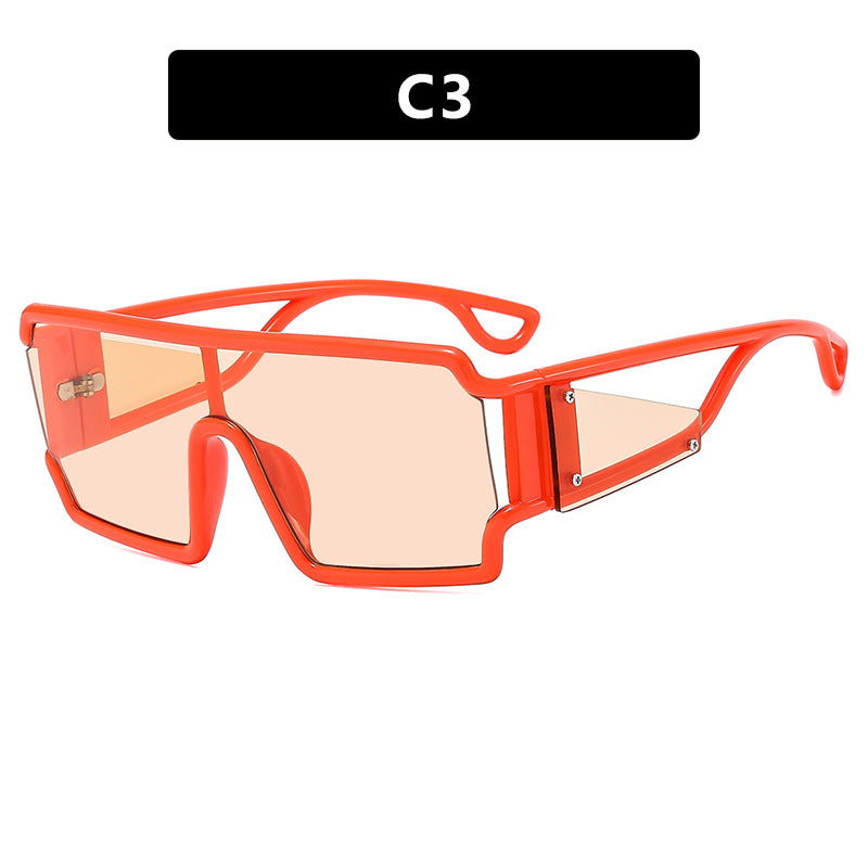 Damen modische Sportsonnenbrille mit futuristischem Design Karnz
