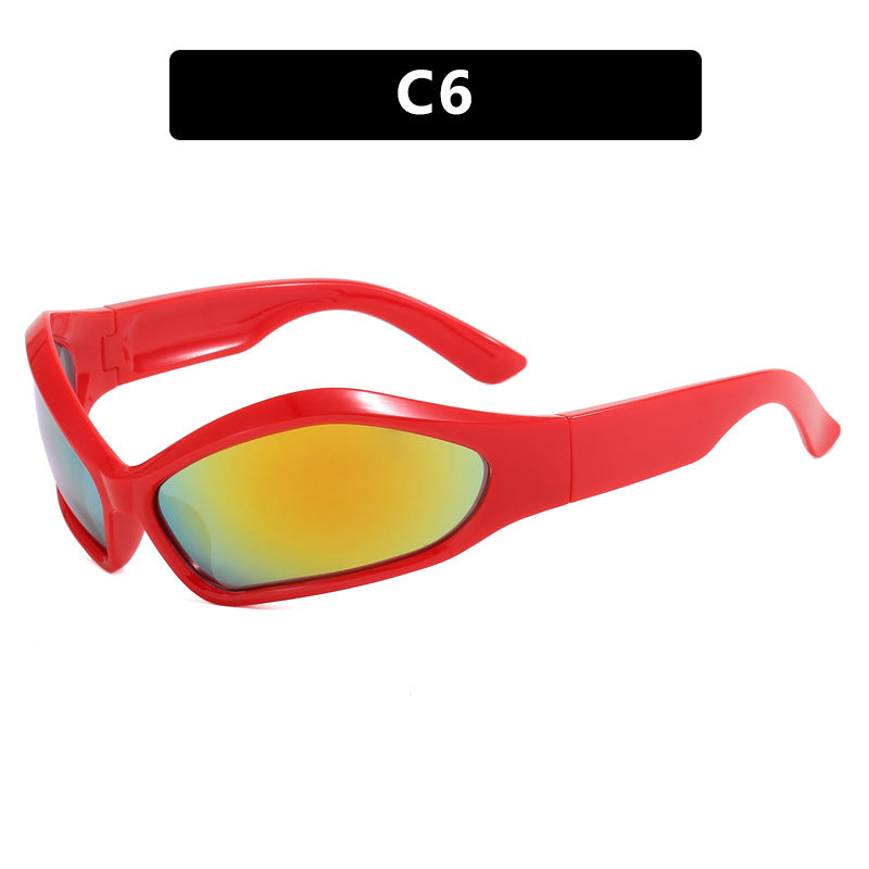 Damen Sportsonnenbrille mit ergonomischem Design und schützendem UV-Filter Karnz