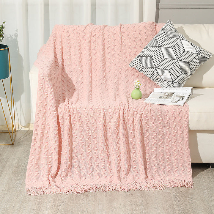 Heimdekorative Gewebte Wurfdecke