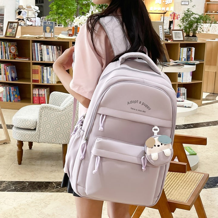 Verspielt Illustrierter Tier-Rucksack Karnz