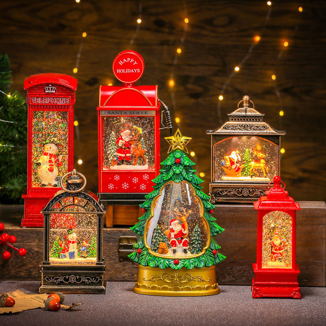Beleuchtete Musikalische Weihnachtslaterne Karnz