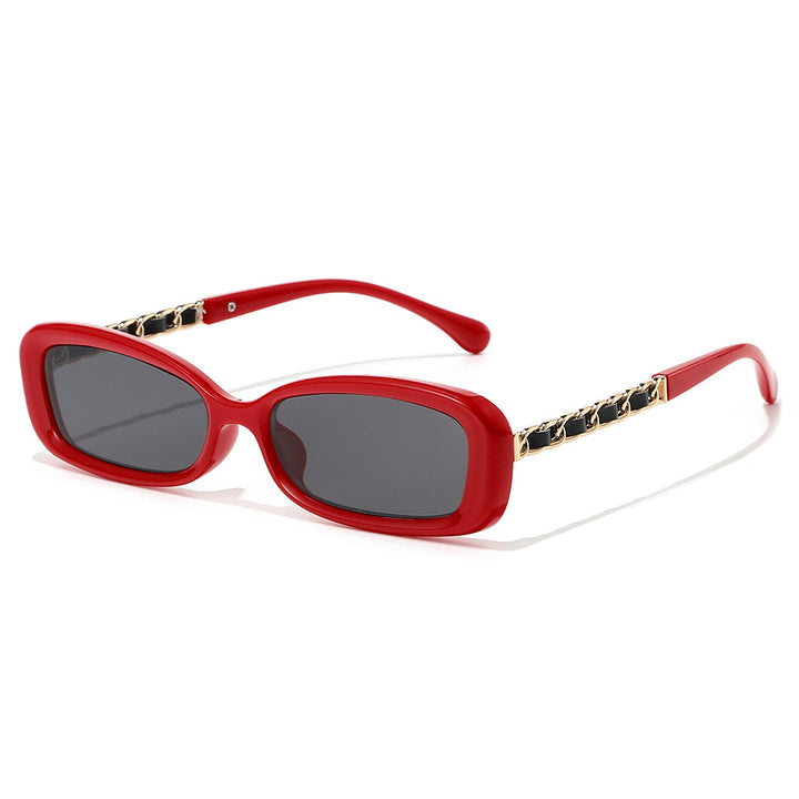 Stylische Rechteckige Mode-Sonnenbrille Karnz