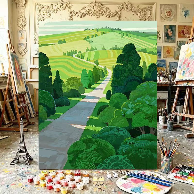 Szenische Natur Landschaft Leinwandkunst Karnz