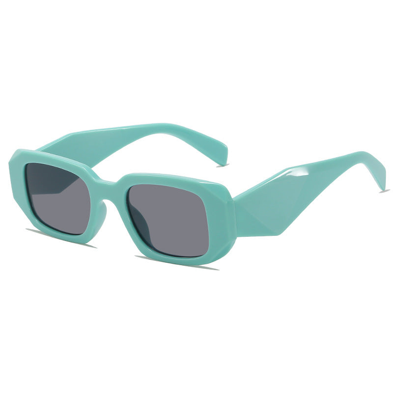 Bold Leopard Print Übergroße Sonnenbrille Karnz