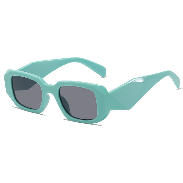 Bold Leopard Print Übergroße Sonnenbrille Karnz