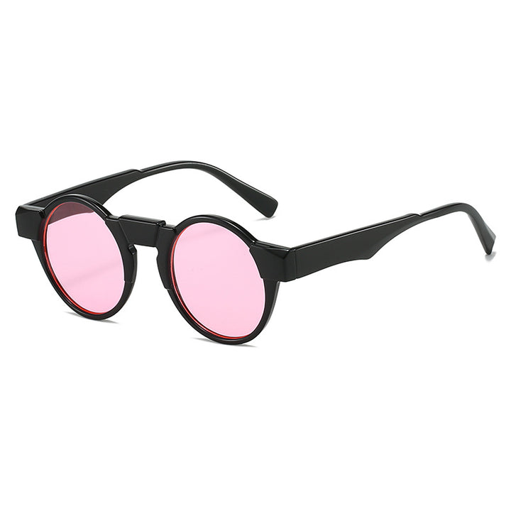 Damen modische Lesebrille mit innovativem runden Rahmendesign Karnz