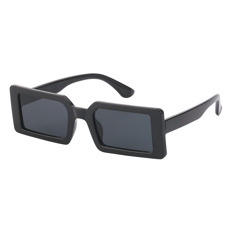 Damen modische transparente Eck-Sonnenbrille Karnz