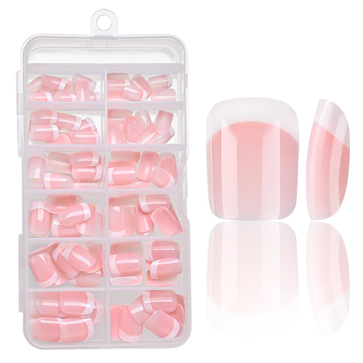 Premium French Tip Fake Nail Kollektion Karnz