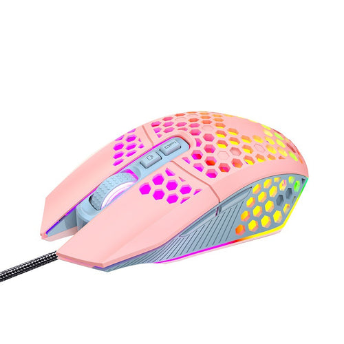Gaming-Maus mit Rgb-Beleuchtung und Ergonomischem Design Karnz
